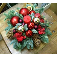 Новогодняя композиция "Красота"